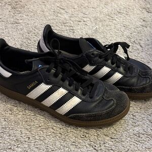 Adidas Kids Samba OG Black White Sneakers